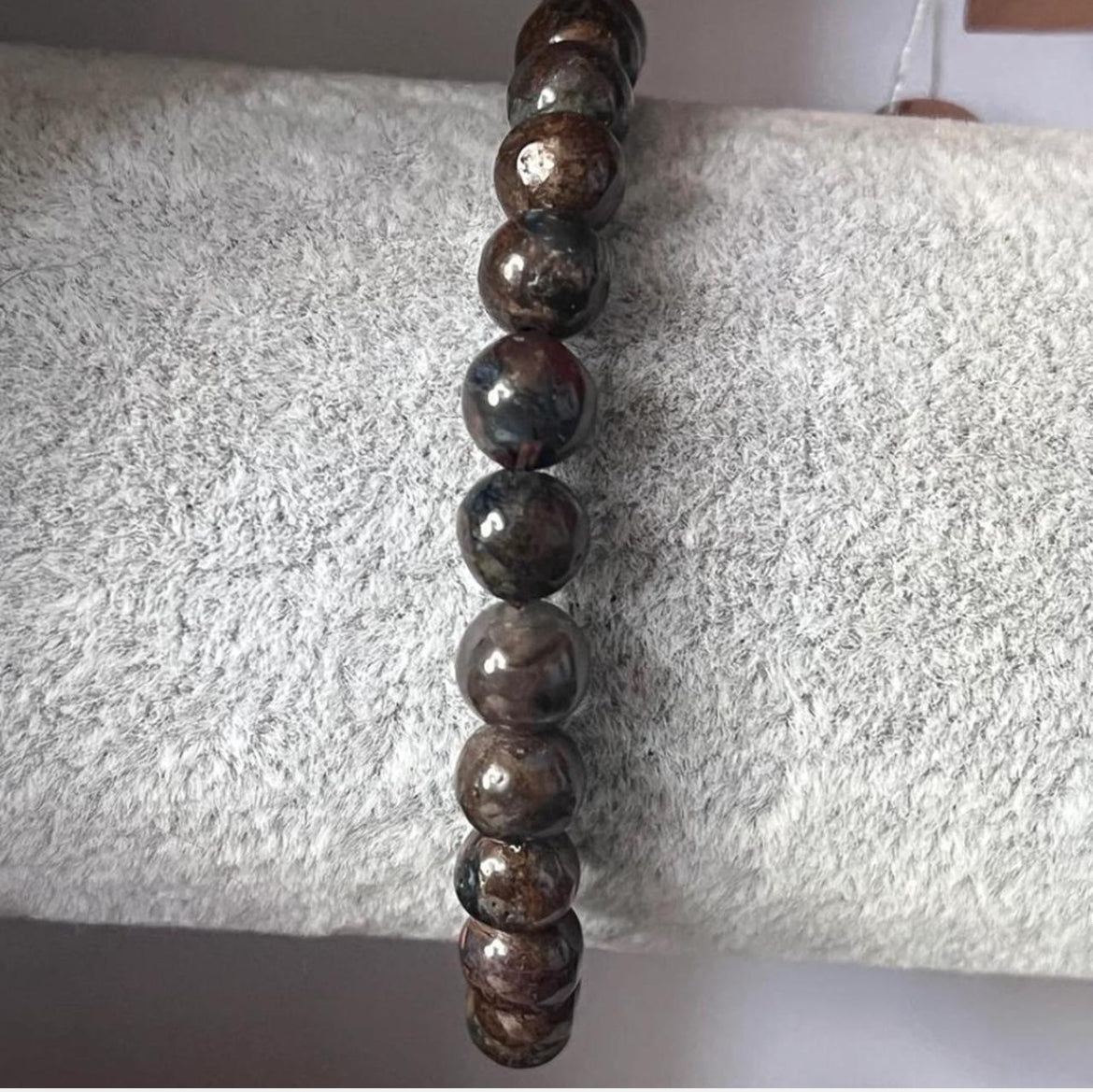 Simple get and brown bracelet