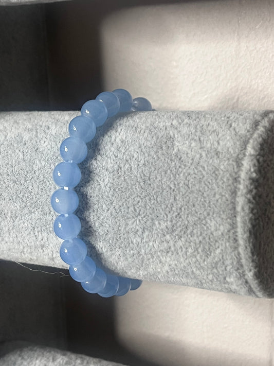 Blue crystal bracelet