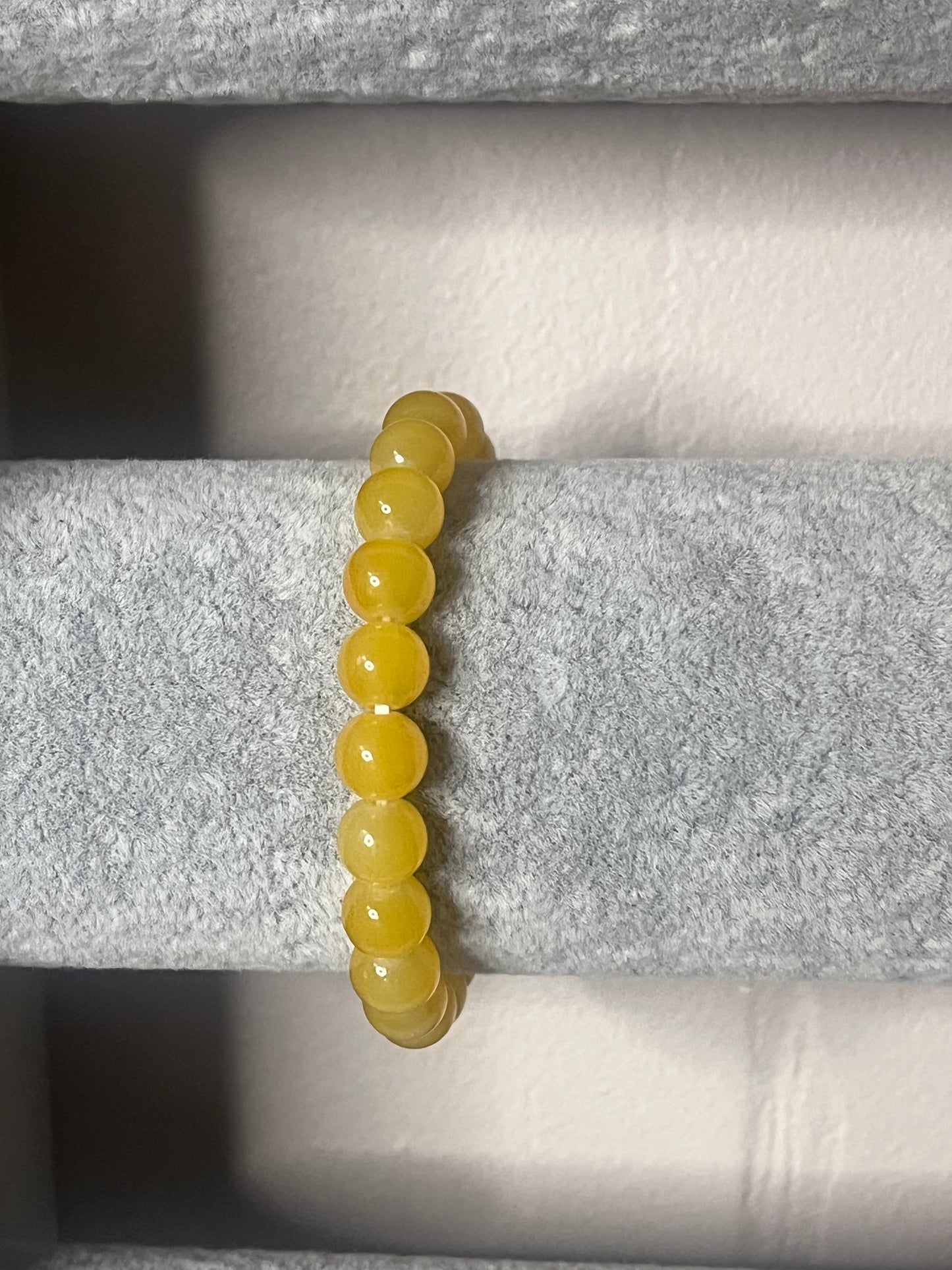 Dark yellow crystal bracelets