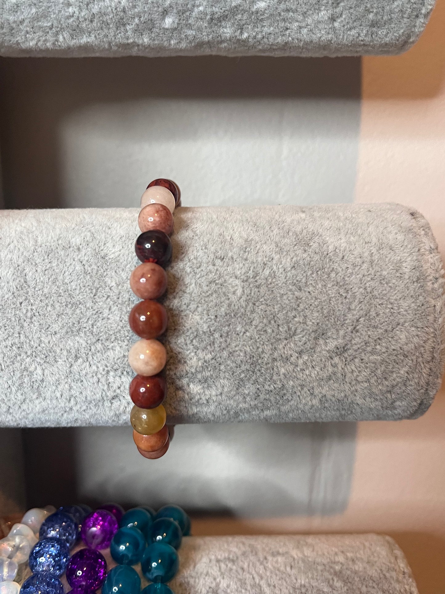 Sandstone mix crystal bracelet