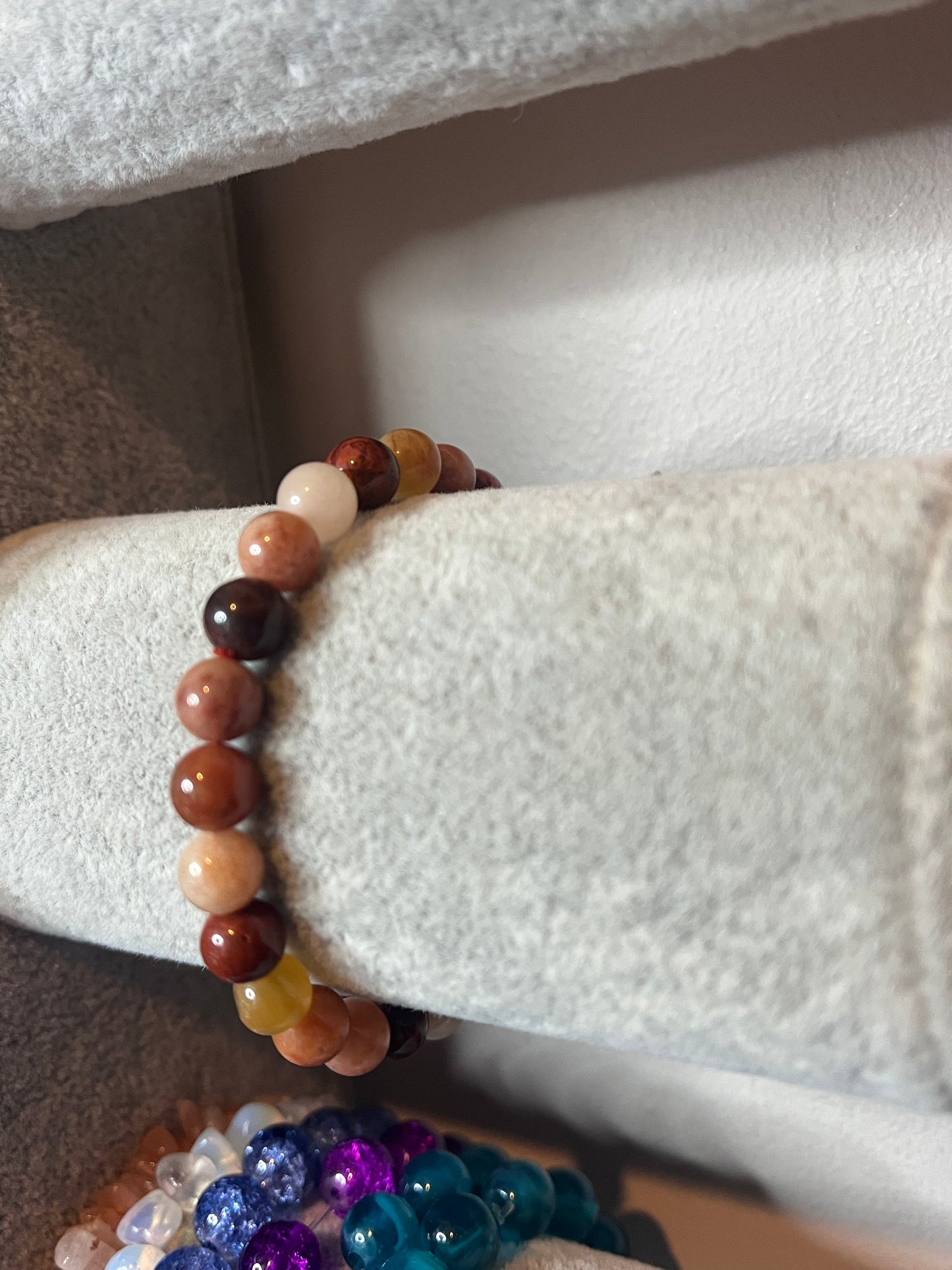 Sandstone mix crystal bracelet