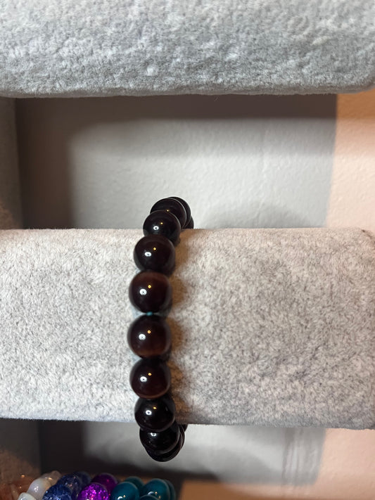 Dark brown crystal bracelets