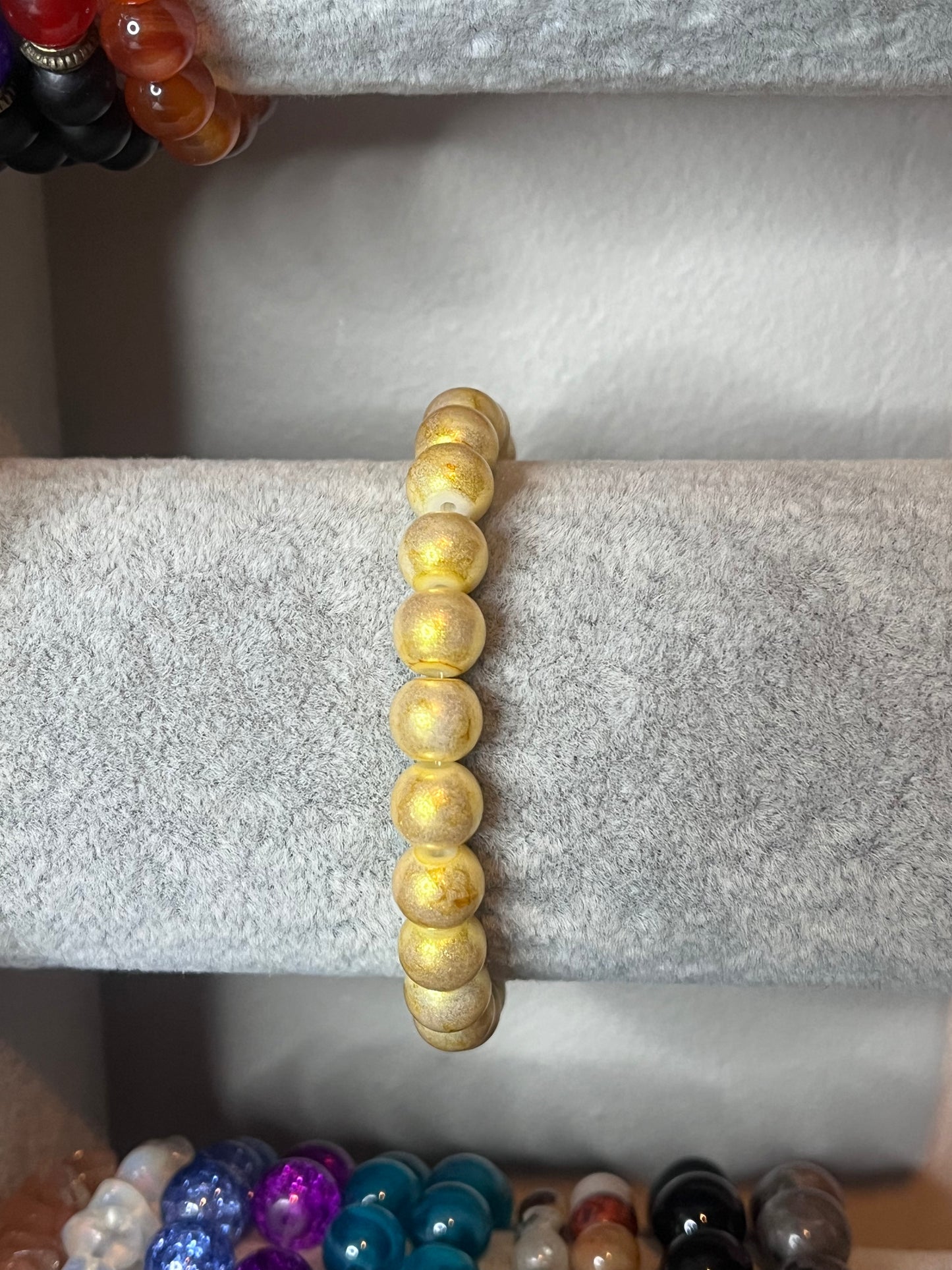 Gold coloured bracelet